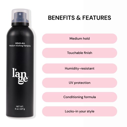 Hold-All Medium Working Hairspray - Image 5